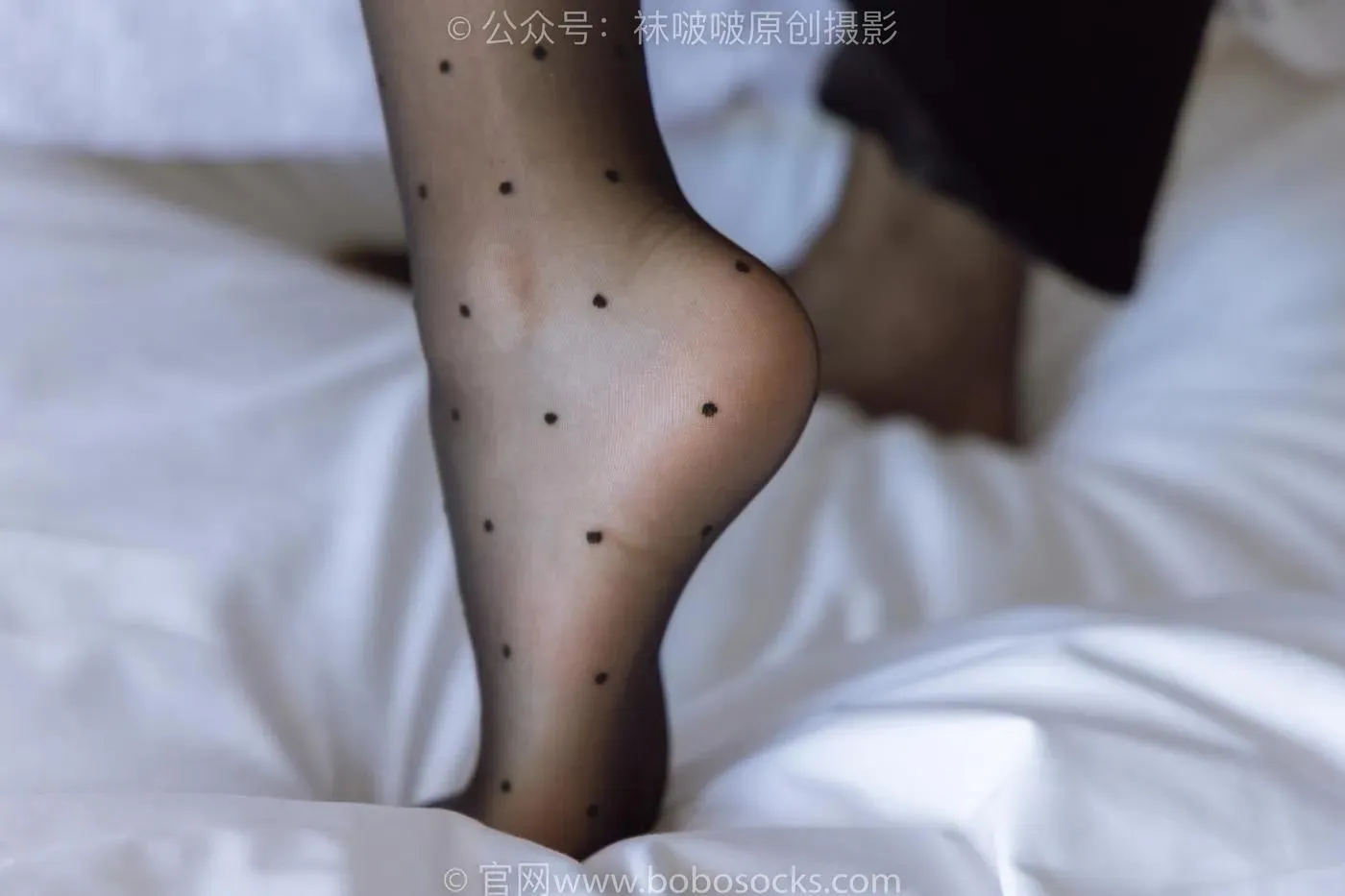 [BoBoSocks袜啵啵]NO.175 小甜豆-高跟鞋、黑丝 脚尖透明款 [140P]插图3